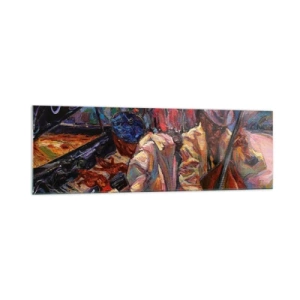 Glass picture - In the Same Rhythm - 160x50 cm