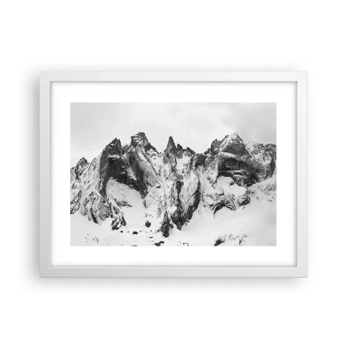Poster in white frmae - Granite Ridge - 40x30 cm