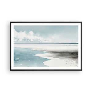 Poster in black frame - Gentle Tide - 91x61 cm