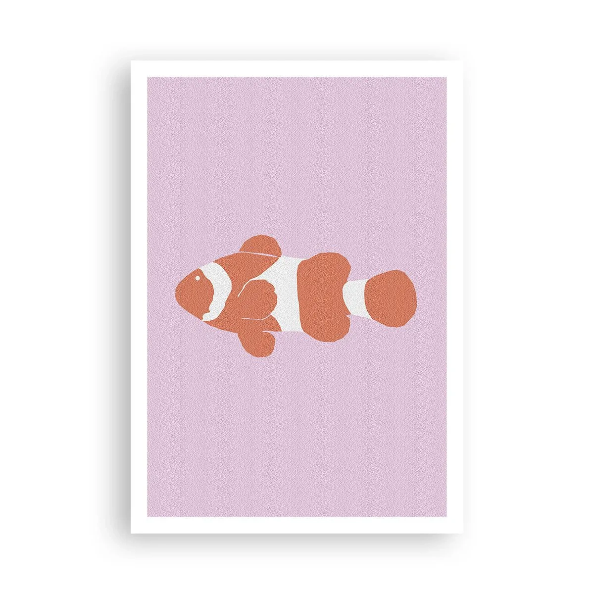 Poster - Coral Suits Her from Head to Tail - 70x100 cm