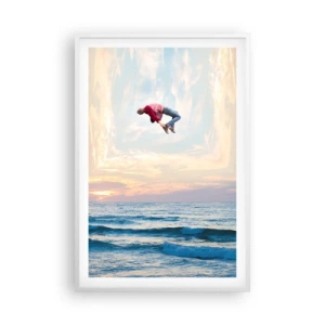 Poster in white frmae - To Another Dimension - 61x91 cm