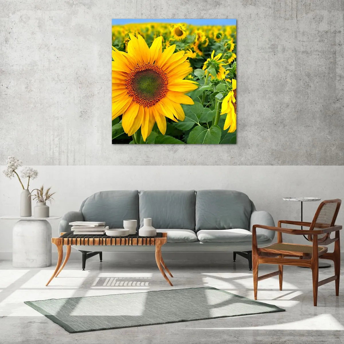 Glass picture - Hundreds of the Suns - 70x70 cm