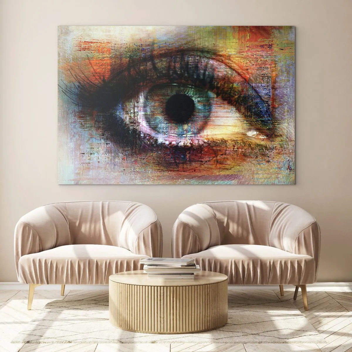Glass picture - You Can See Inside the Soul - 120x80 cm