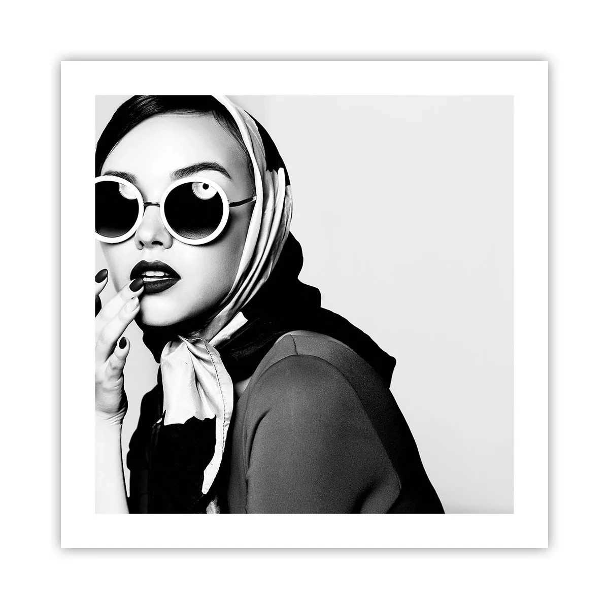 Poster - Greetings from the 60-ies - 50x50 cm
