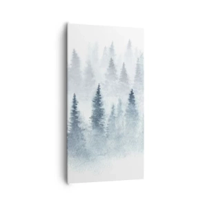 Canvas picture - Wrapped up in a Fog - 65x120 cm