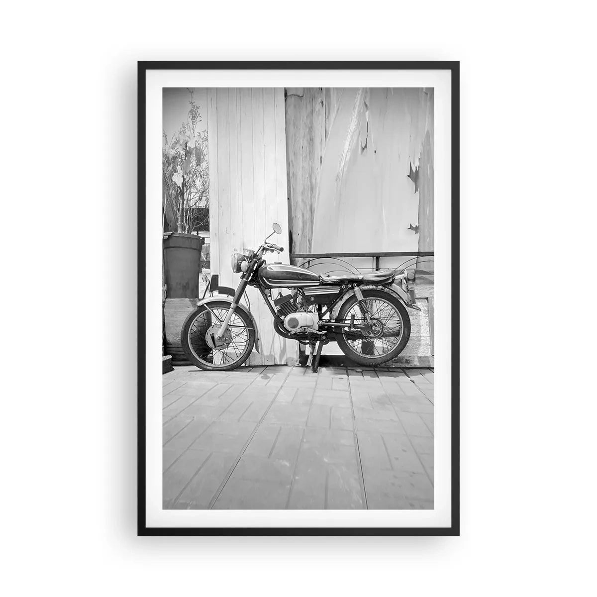 Poster in black frame - Classics above All - 61x91 cm