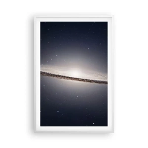 Poster in white frmae - A Long Time Ago in a Distant Galaxy - 61x91 cm
