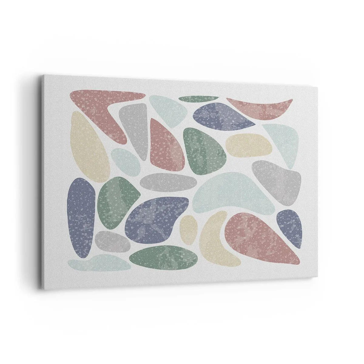 Canvas picture - Mosaic of Powdered Colours - 120x80 cm