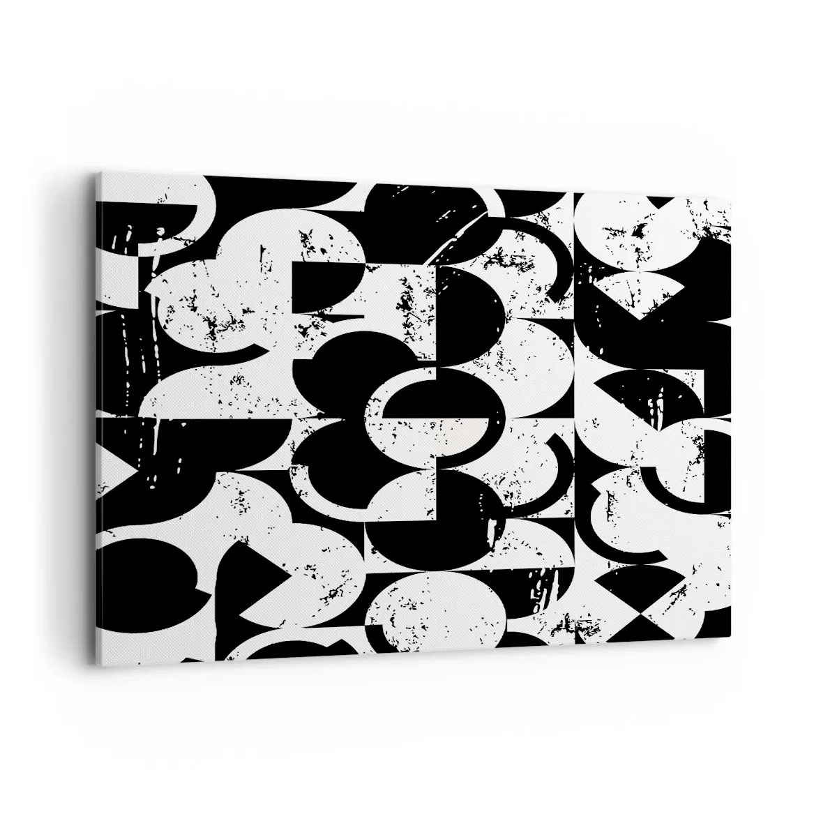Canvas picture - White Is White and Black Is Black - 100x70 cm