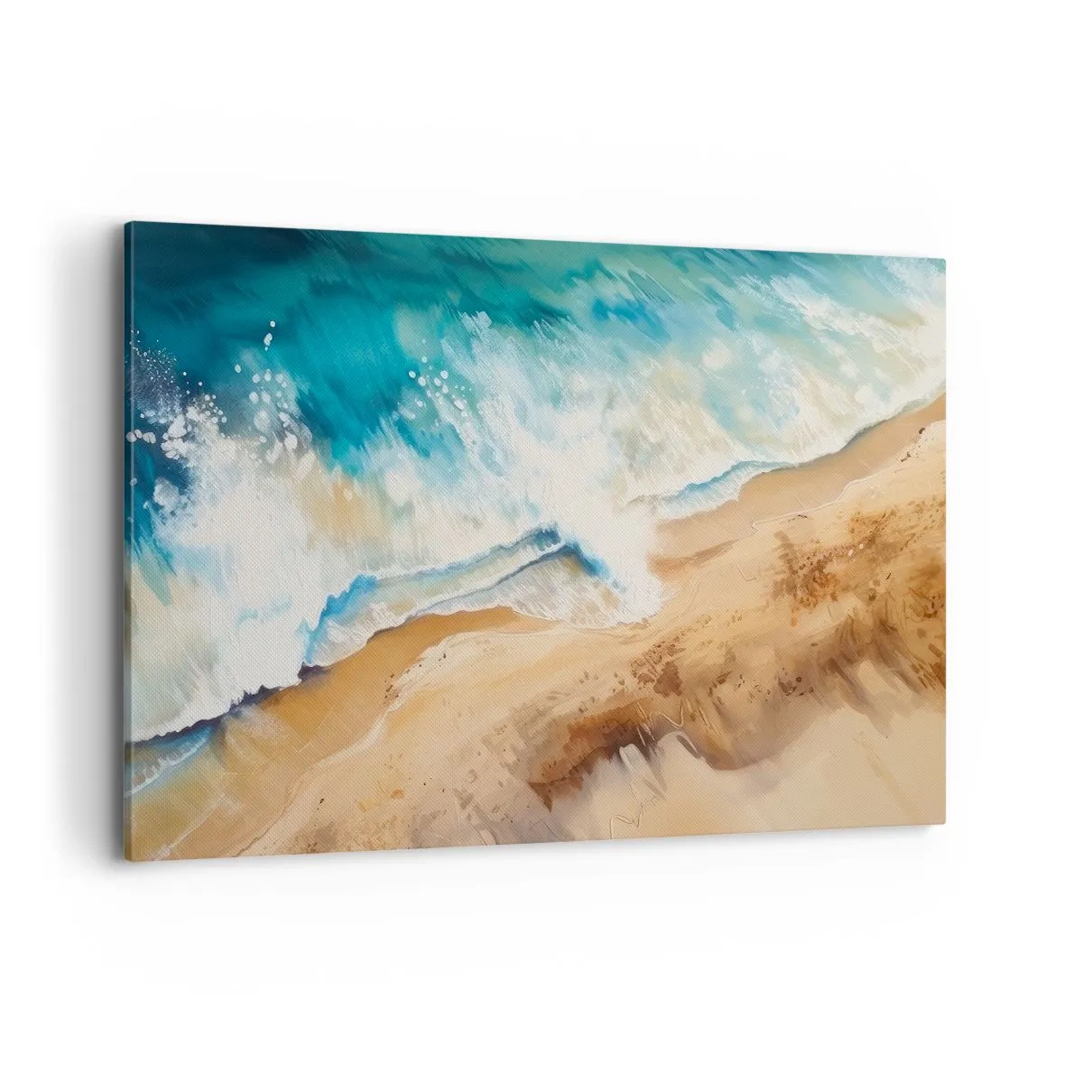 Canvas picture - Returning Wave - 120x80 cm