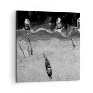 Canvas picture - Still on the Shore… - 50x50 cm