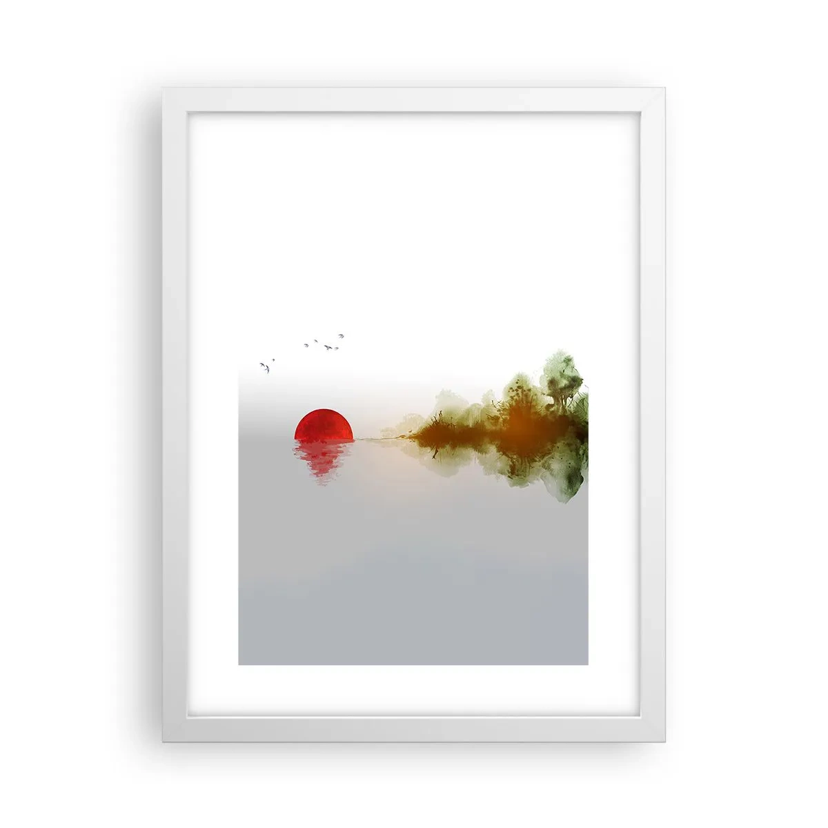 Poster in white frmae - Promise of Peace - 30x40 cm