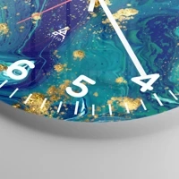 Clock face with numbers