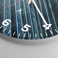 Clock face with numbers