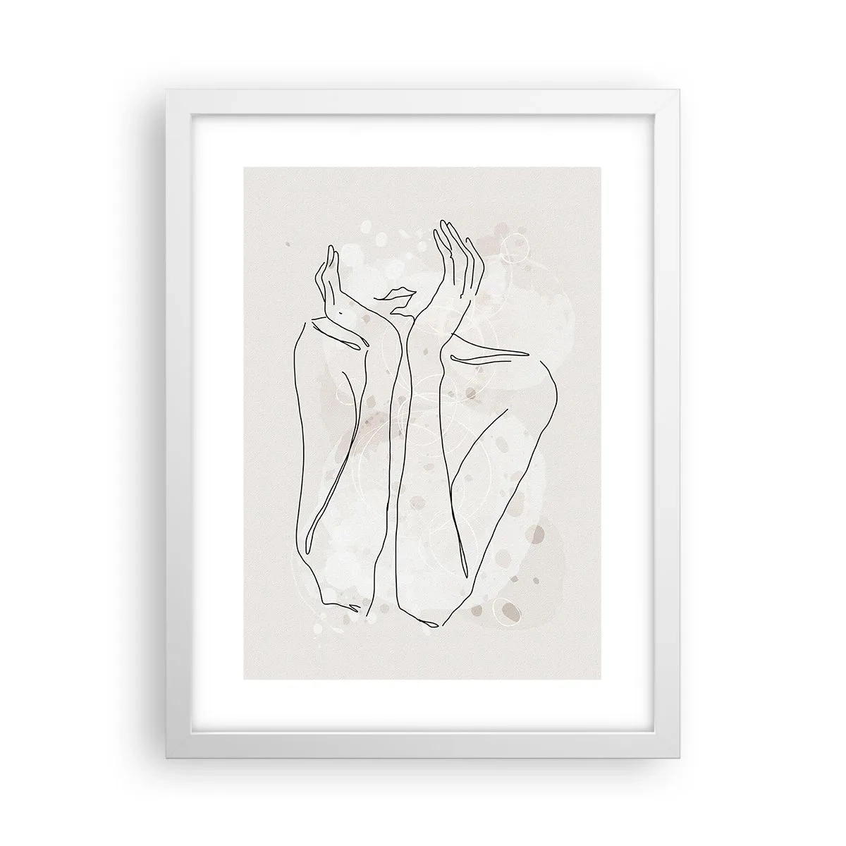 Poster in white frmae - Dreamful Moment - 30x40 cm
