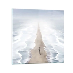 Glass picture - Bright Future - 40x40 cm