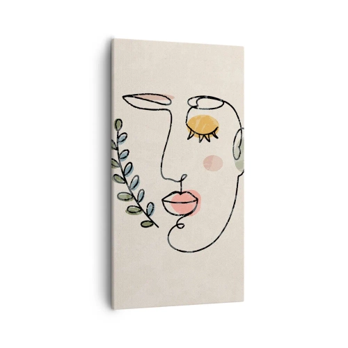 Canvas picture - Discovered Peace - 55x100 cm