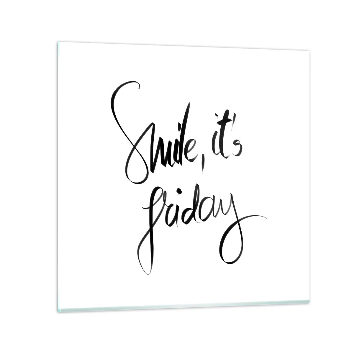 Glass picture - True Joy - 30x30 cm