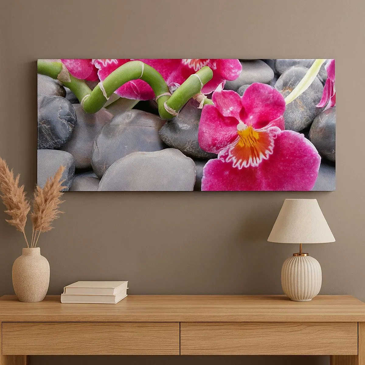 Canvas picture - Coolness and Heat - 100x40 cm