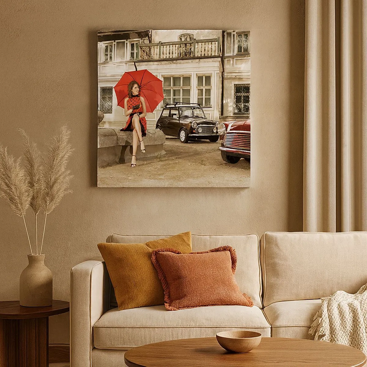 Canvas picture - Minin Sentimental Trip - 30x30 cm