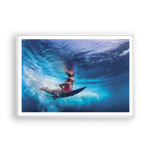 Poster in white frmae - Depth of Joy - 100x70 cm