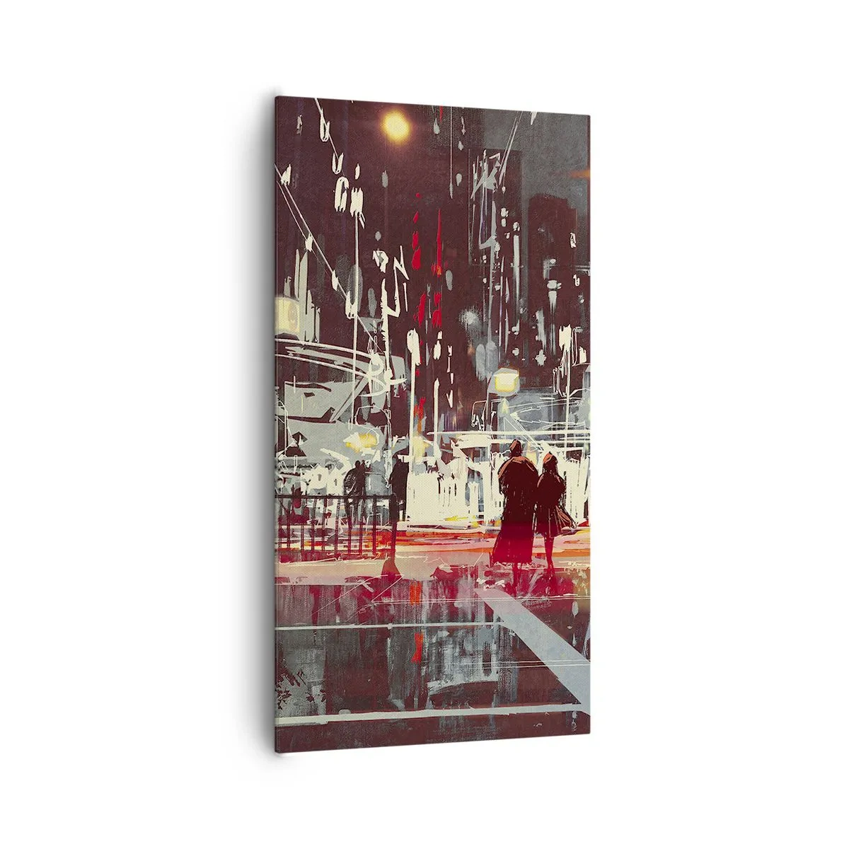 Canvas picture - Big City Trip - 65x120 cm