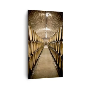 Canvas picture - Stone Cellar - 45x80 cm