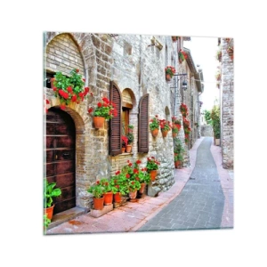 Glass picture - Italian Style - 30x30 cm