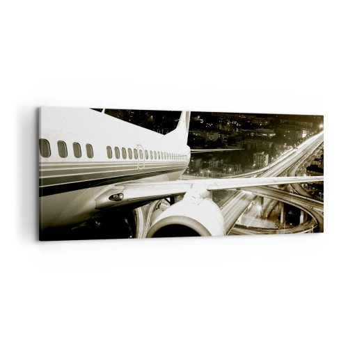 Canvas picture - Flying into the Night - 120x50 cm