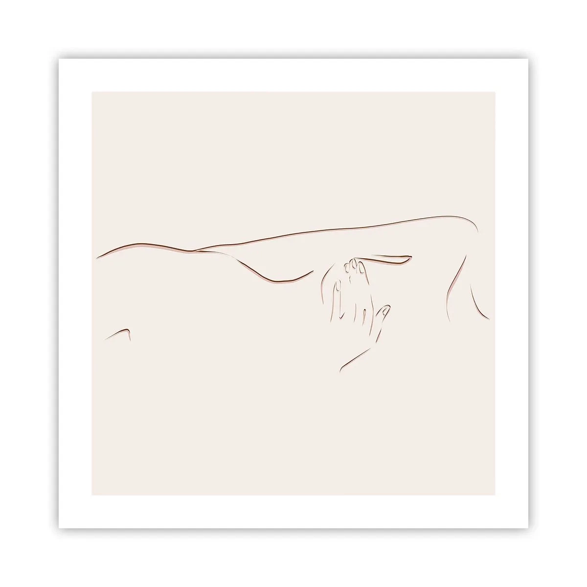 Poster - Shape of Desire - 50x50 cm