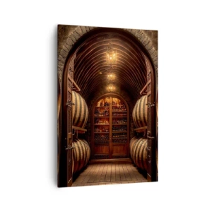 Canvas picture - Atmospheric Cellar - 70x100 cm