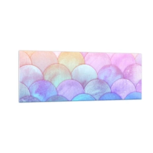Glass picture - Pearl Scale - 140x50 cm