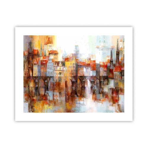 Poster - Under The Bridge It Is Also Pretty - 50x40 cm