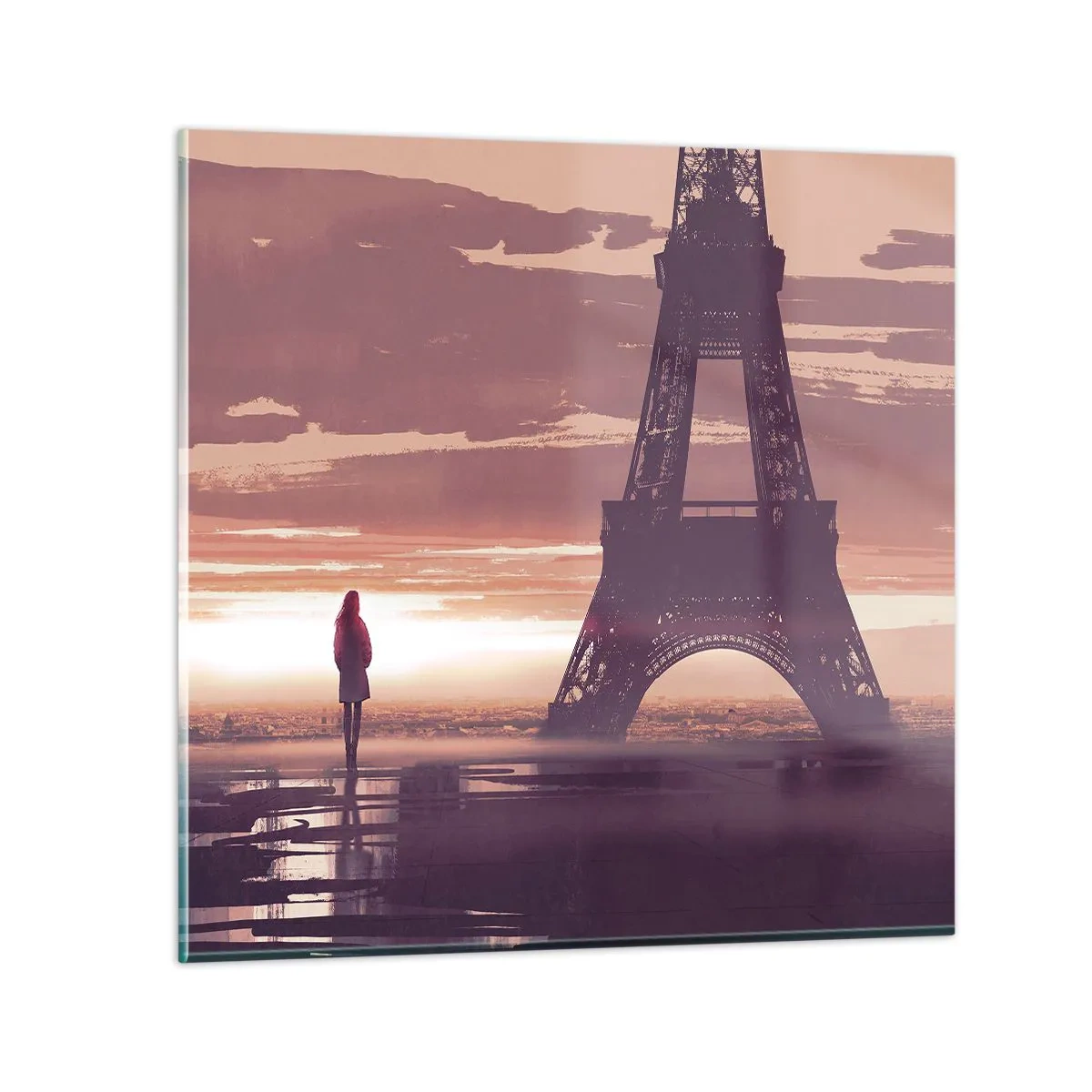 Glass picture - Only Them Two - 70x70 cm