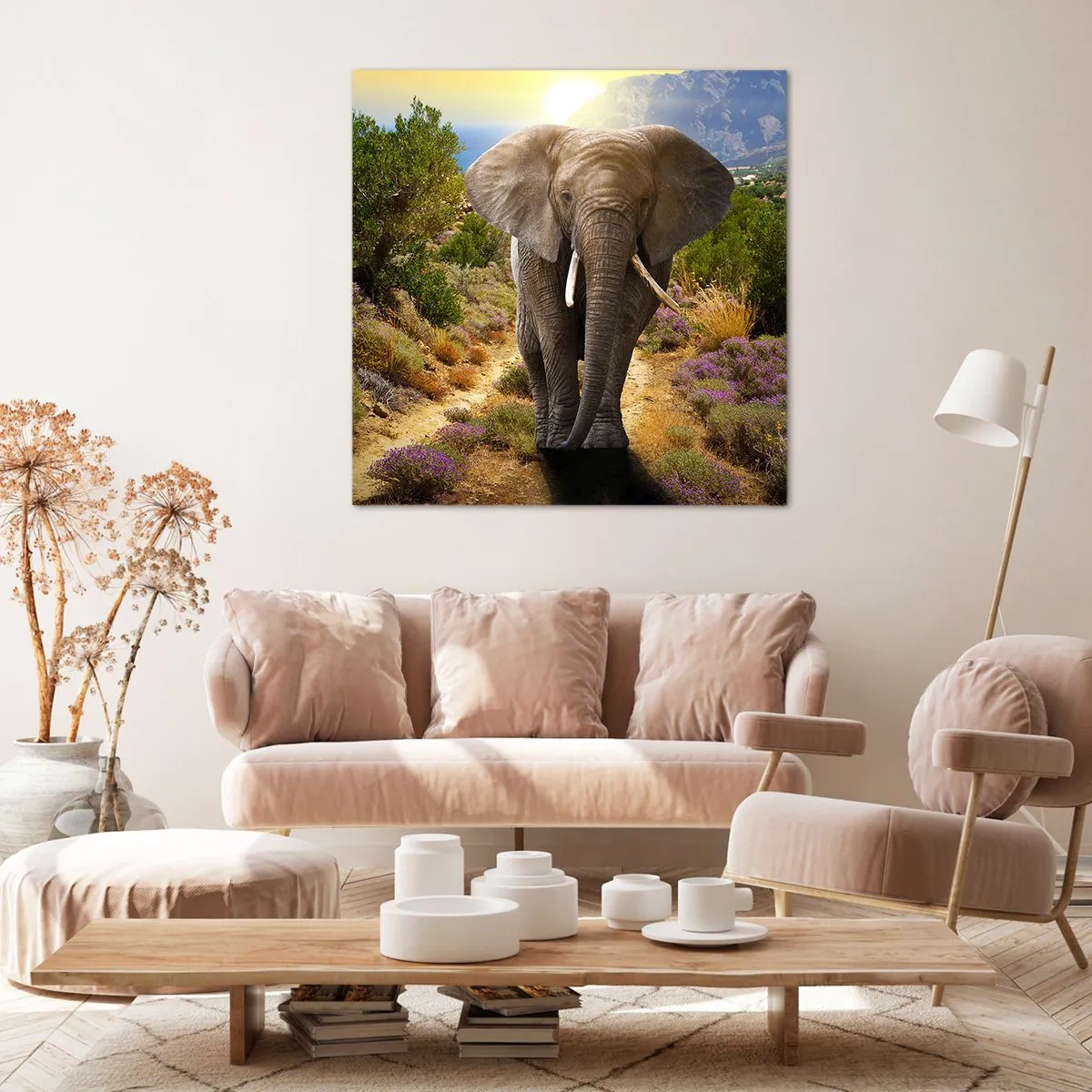 Canvas picture - This is What Eden Looked Like - 50x50 cm