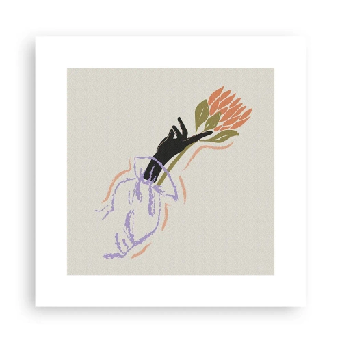 Poster - Sister Touch - 30x30 cm
