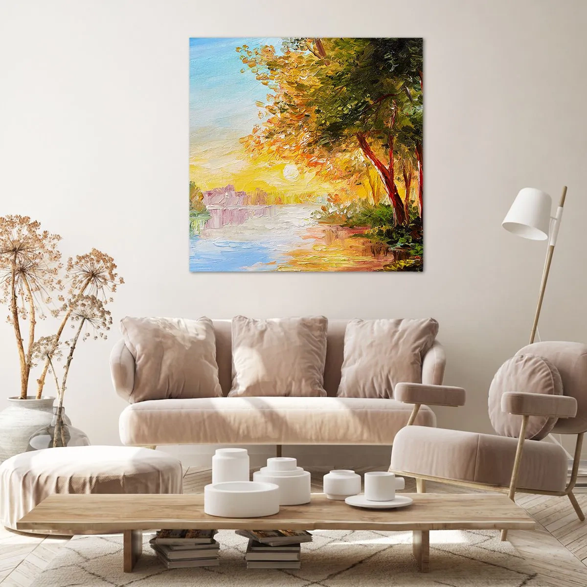 Canvas picture - Et In Arcadia Ego - 40x40 cm