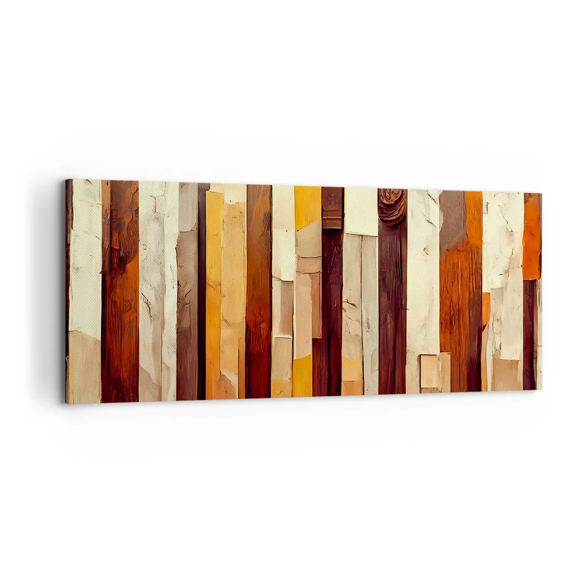 Canvas picture - Anthem of Forest Birds - 100x40 cm