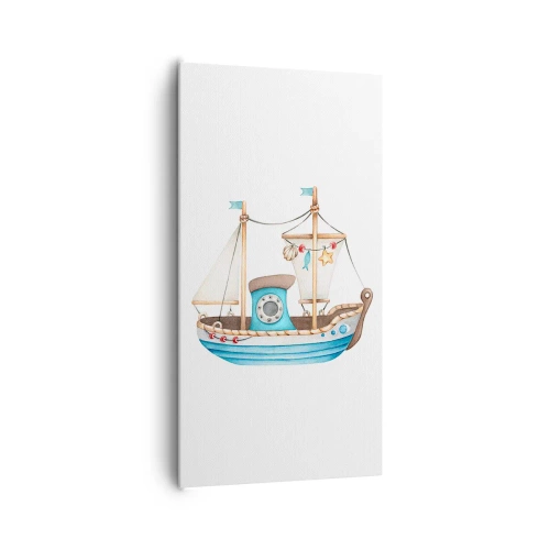 Canvas picture - Ahoy, Adventure! - 65x120 cm