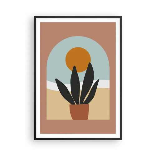 Poster in black frame - Small Joys - 70x100 cm