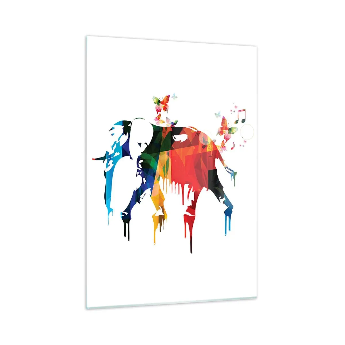 Glass picture - Everyone Can Dance - 50x70 cm