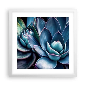 Poster in white frmae - Vital Strength - 40x40 cm