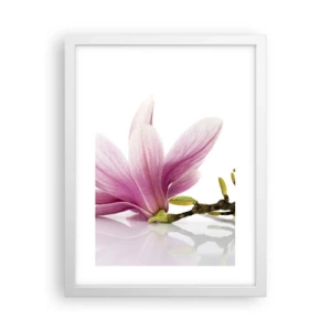 Poster in white frmae - Delicate Like a Spring Breeze - 30x40 cm
