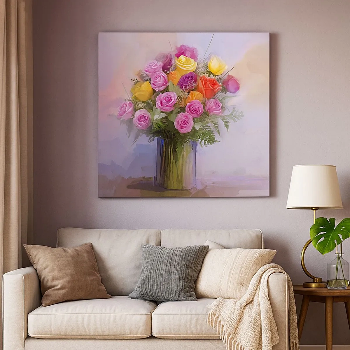 Canvas picture - Retained Beauty - 30x30 cm