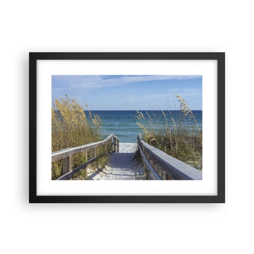 Poster in black frame - In the Sun, out in the Wind - 40x30 cm