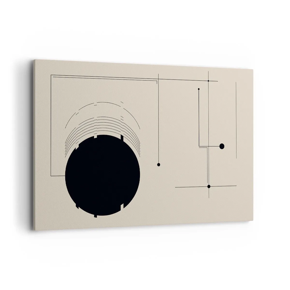 Canvas picture - Springy and Dynamic Composition - 120x80 cm