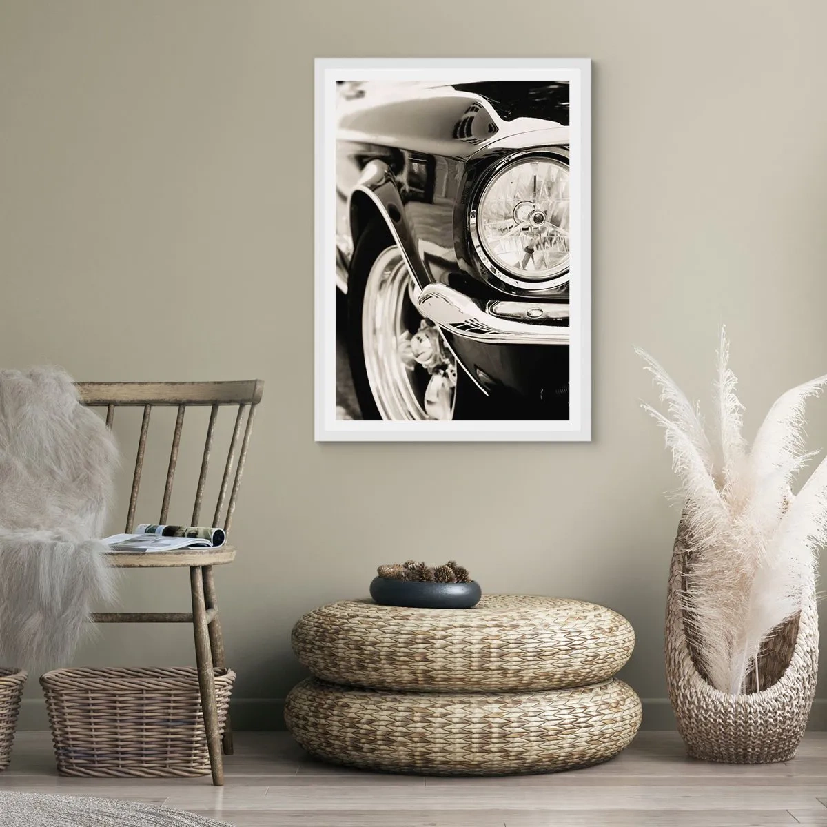 Poster in white frmae - Lasting Shine - 40x50 cm