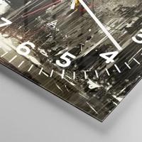 Clock face with numbers