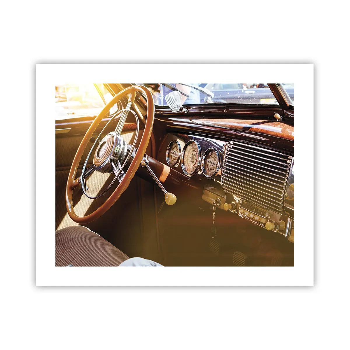 Poster - Breath of Luxury form the Past - 50x40 cm