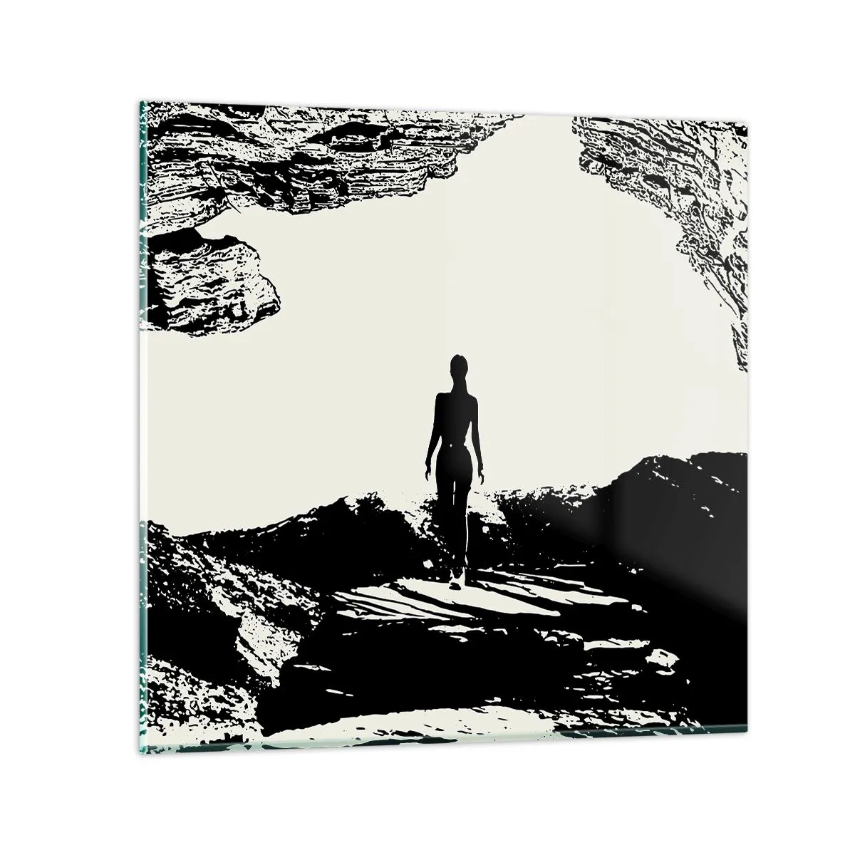 Glass picture - New Look - 60x60 cm